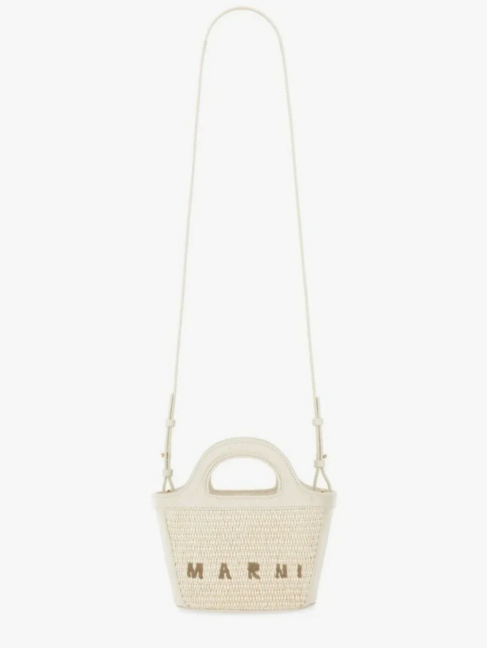 Marni Beige Straw Bag - Picture 1 of 5